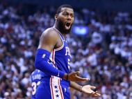 Greg Monroe with the Sixers, 2019 Playoffs